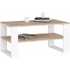 Ak furniture Domi II dub sonoma / biely