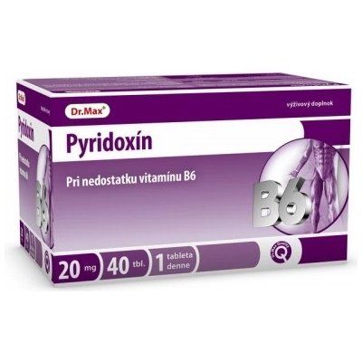 Dr.Max Pyridoxín 20 mg 40 tabliet od 2,35 € - Heureka.sk