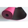 YOGA mat TPE Profi NEW 173 cm Karmínovo - čierna