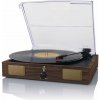 Fenton RP106DW Retro gramofón s reproduktormi, tmavé drevo