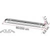 Garážový úložný systém Fiamma Garage-Bars Premium variant lišta 200 cm