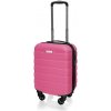 AVANCEA Škrupinový cestovný kufor DE2708 ružový XS 47x31x21 cm