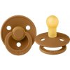 BIBS Cumlík z prírodného kaučuku Caramel (M) 1ks, 6m+