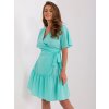 Mini šaty na zaväzovanie LK-SK-508646.13P mint