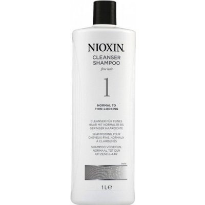 Nioxin System 1 Cleanser Fine Hair Normal To Thin Looking - Čistiaci šampón pre jemné mierne rednúce vlasy 300 ml