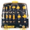 DeWalt DT90016 - Sada fréz do dřeva 12ti dílná, stopka 8mm