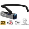 Kamera na hlavu 4K rozlíšenie so stabilizátorom obrazu + Wifi + IP65 vodeodolná