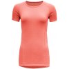 Devold Running Woman T Shirt Coral