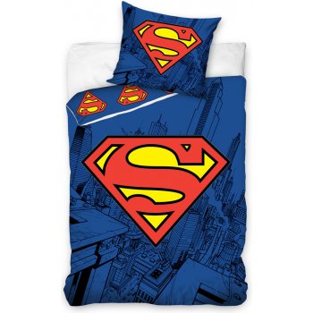 Tiptrade bavlna obliečky superman 140x200 70x90