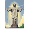 Vymalujsisam.sk Maľovanie podľa čísiel - Socha Ježiša zblízka Veľkosť: 20x30cm, Rám: Na plastovej doske