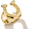 THOMAS SABO prsteň Gold Plated Horseshoe TR2509-414-14