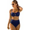 Dámske dvojdielne plavky 730JA2 2 Jamaica2 - SELF tmavě modrá 70/C