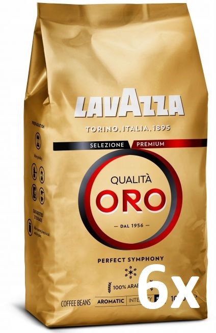 Lavazza Qualita Oro 6 x 1 kg