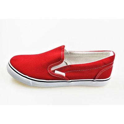 Dámske slip-on tenisky XBD7 red