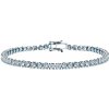 Tenisový náramok The Light 3,2 mm: biele zlato, laboratórne diamanty - SAV-B-TENIS-17CM-32SZ-22K-585-BDLAB-B SAVICKI