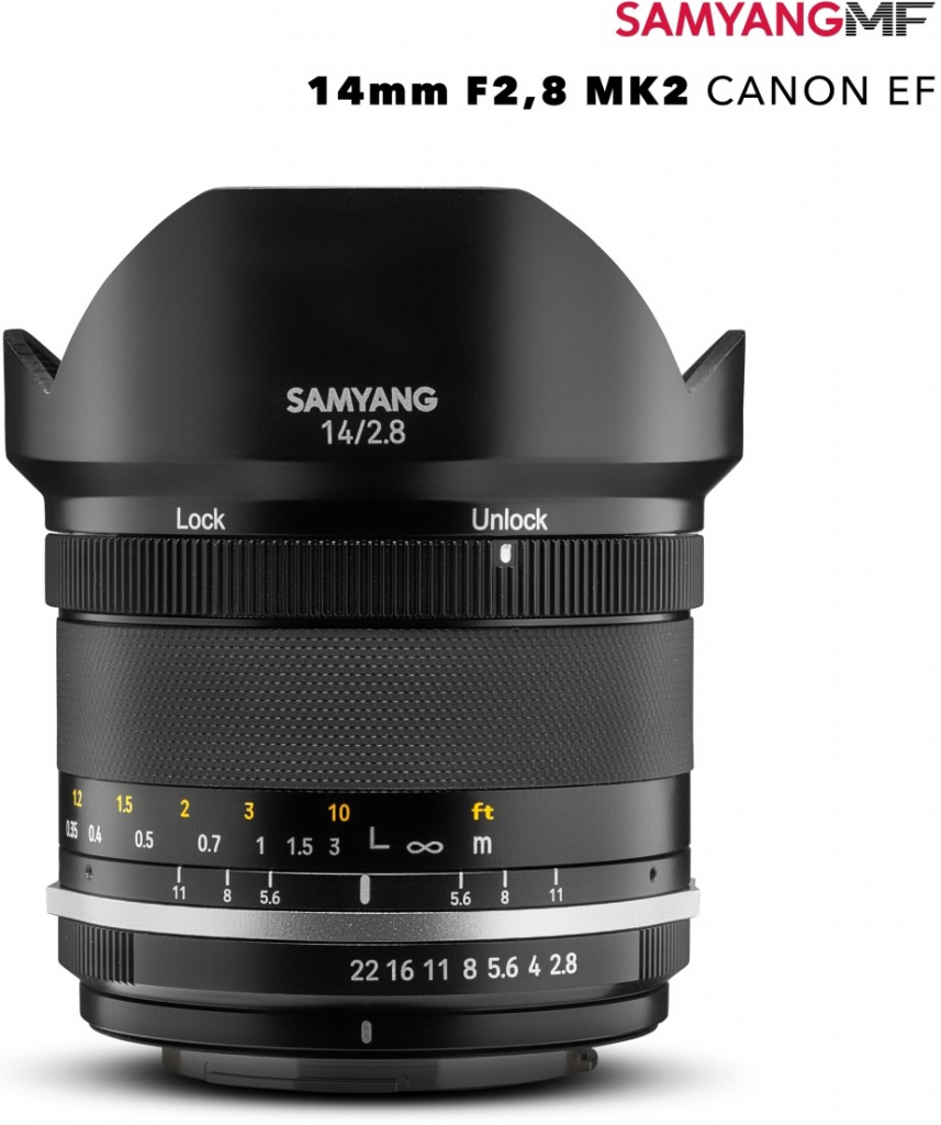 Samyang 14mm f/2.8 MK2 Canon EF