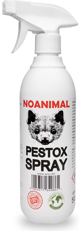 Noanimal Pestox Spray Pachový odpudzovač kún 500 ml P500M