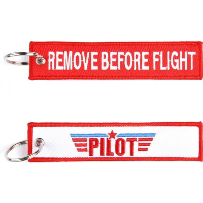 Prívesok na kľúče Fostex Remove before flight Pilot