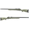 Snow Wolf Airsoft sniper M24 Military s kompenzátorom - olivová + UPGRADE 150m/s zdarma