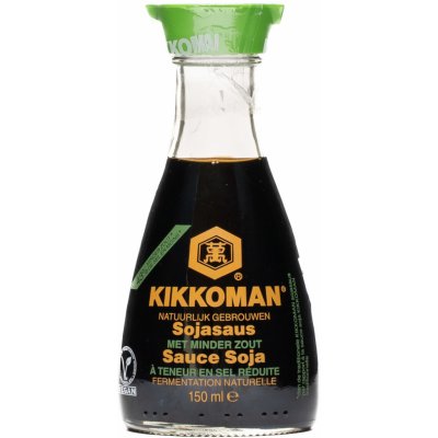 Kikkoman Sójová omáčka prírodná Kikkoman menej slaná 150ml