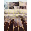 Obliečky Honey 140x200 / 70x90 – moderný geometrický vzor, 100 % bavlna deluxe