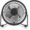 Nedis Nedis FNDK1BK10 - Stolný ventilátor 3W/USB 10 cm čierna NE0303 + záruka 3 roky zadarmo