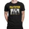 tričko filmové HYBRIS Pulp Fiction Vince & Jules Čierna