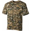 Max-Fuchs Tričko krátký rukáv US styl Digital Woodland Vyberte velikost: 2XL