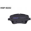 Sada brzdových platničiek kotúčovej brzdy SKF VKBP 80202