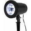 LED projektor, svetelný efekt snehovej vločky, 230V