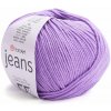 Pletacia priadza Jeans 50 g - (72) fialová