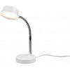 Trio R52501101 LED stolové svietidlo Kiko 1x4,5W | 300lm | 3000K - ohybné rameno, vypínač na tele, biela