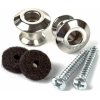 Dunlop Straplok Dual Design Strap Button Set - Nickel