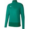 Puma | teamGOAL 23 Training 1 4 Zip Top | zelená| XXL