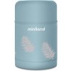 Miniland Terra Termoska na jedlo, 600ml, modrá/palmy