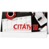 Pracovní kalendář Citáty 2026 - stolní kalendář