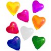 Aga4Kids Latexový Balón v tvare srdca s LED diódou, rôzne farby, 25 cm