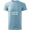 Handel Tričko s vlastným dizajnom Farba: nebeská modrá, Veľkosť: XL, Strih trička: pánsky