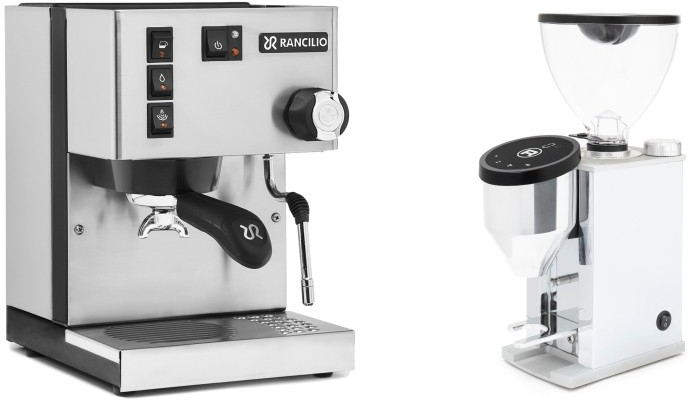 Set Rancilio Silvia E + Rocket Espresso Faustino 3.1