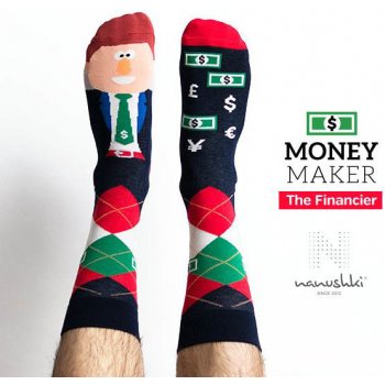 Nanushki Veselé ponožky Money Maker