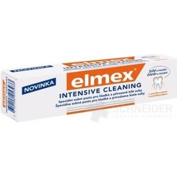 Elmex Intensive Cleaning zubná pasta pre hladké a přirozeně bílé zuby 50 ml