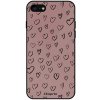 iSaprio Lesklé puzdro Heart Dark – iPhone 7/8/SE 2020/SE 2022 mnmhrdar-TGL2-i7