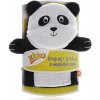 Xkko rukavica na kúpanie s bábkou Panda 1 ks