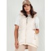 Dstreet Coline prešívaná vesta TY4114 smotanová