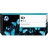 HP 747 300-ml Gray Ink Cartridge