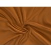 Kvalitex satén plachta Luxury Colection hnedá 100x200