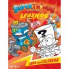 LIBRO PARA COLOREAR SUPERTHINGS LEGENDS ESPAÑA (Kniha)