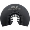 Yato Segmentový pilový list pro multifunkci HSS 88mm dřevo plast kov YT-34680