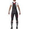 Castelli Sorpasso RoS, Black/ Red Veľkosť: XL Bestseller, pánske zimné nohavice na bicykel