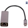 AKYGA Adapter with cable AK-AD-65 Network Card USB Type C m RJ45 f 10/100/1000 ver. 3.0 15cm